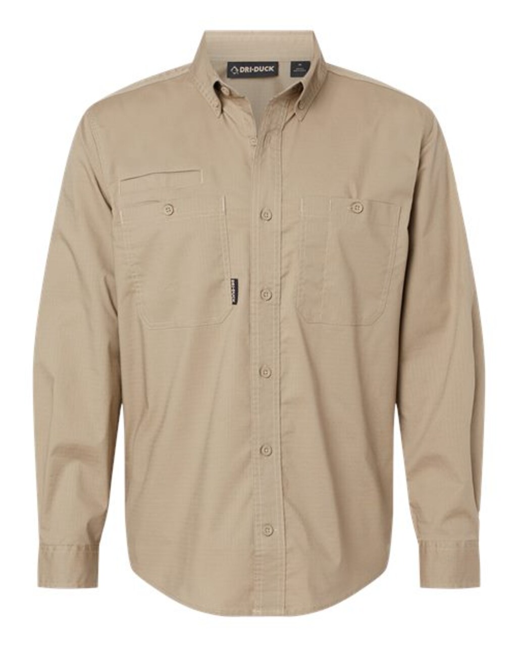 DRI DUCK® Men’s Craftsman Woven Shirt Durable Ripstop Fabric with Functional Utility Design